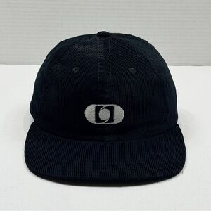 Rare A24 Studios Music A24 Films Black Corduroy Snapback Adjustable EUC